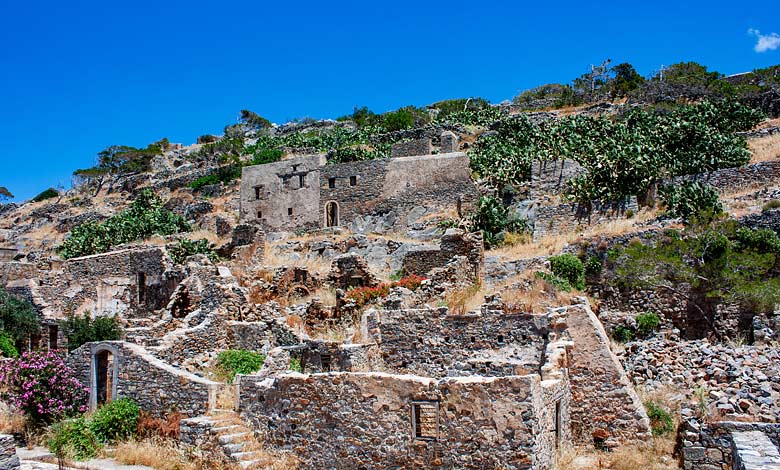 Spinalonga ruin