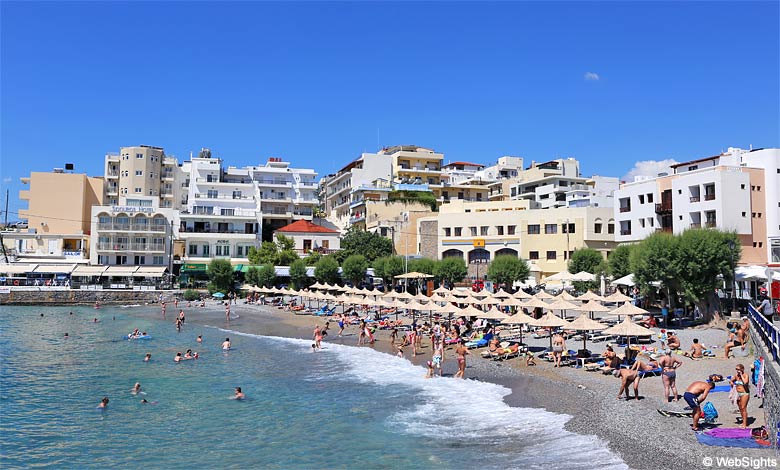 Agios Nikolaos Kitroplatia strand