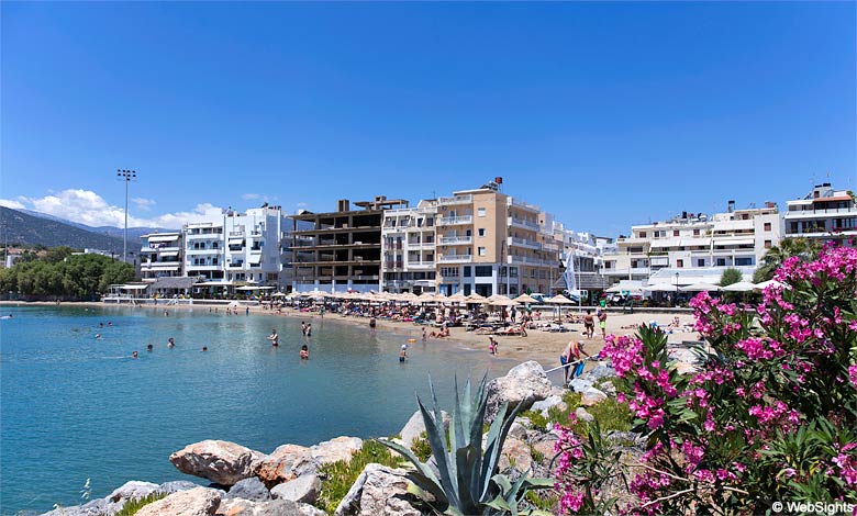 Agios Nikolaos Marina strand