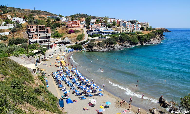 Bali strand på Kreta