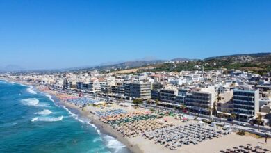 Rethymnon är en av de största och mest populära semesterorterna på Kreta