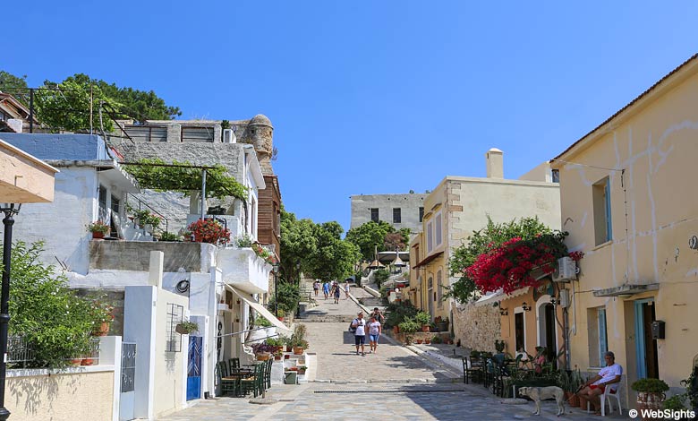 Den charmiga gamla stadsdelen i Rethymnon