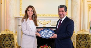 سەرۆکی-حکومەتی-هەرێمی-کوردستان-پێشوازی-لە-وەزیری-داد-و-ئاسایشى-هۆڵەندا-دەکات