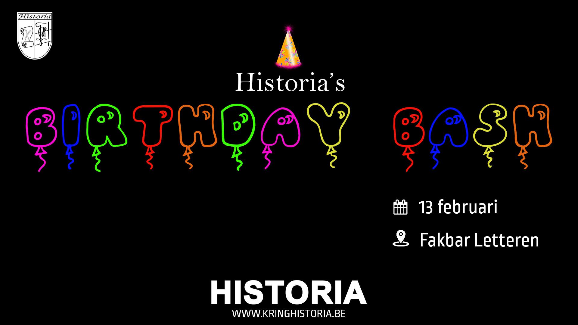 Historia's BDAY BASH