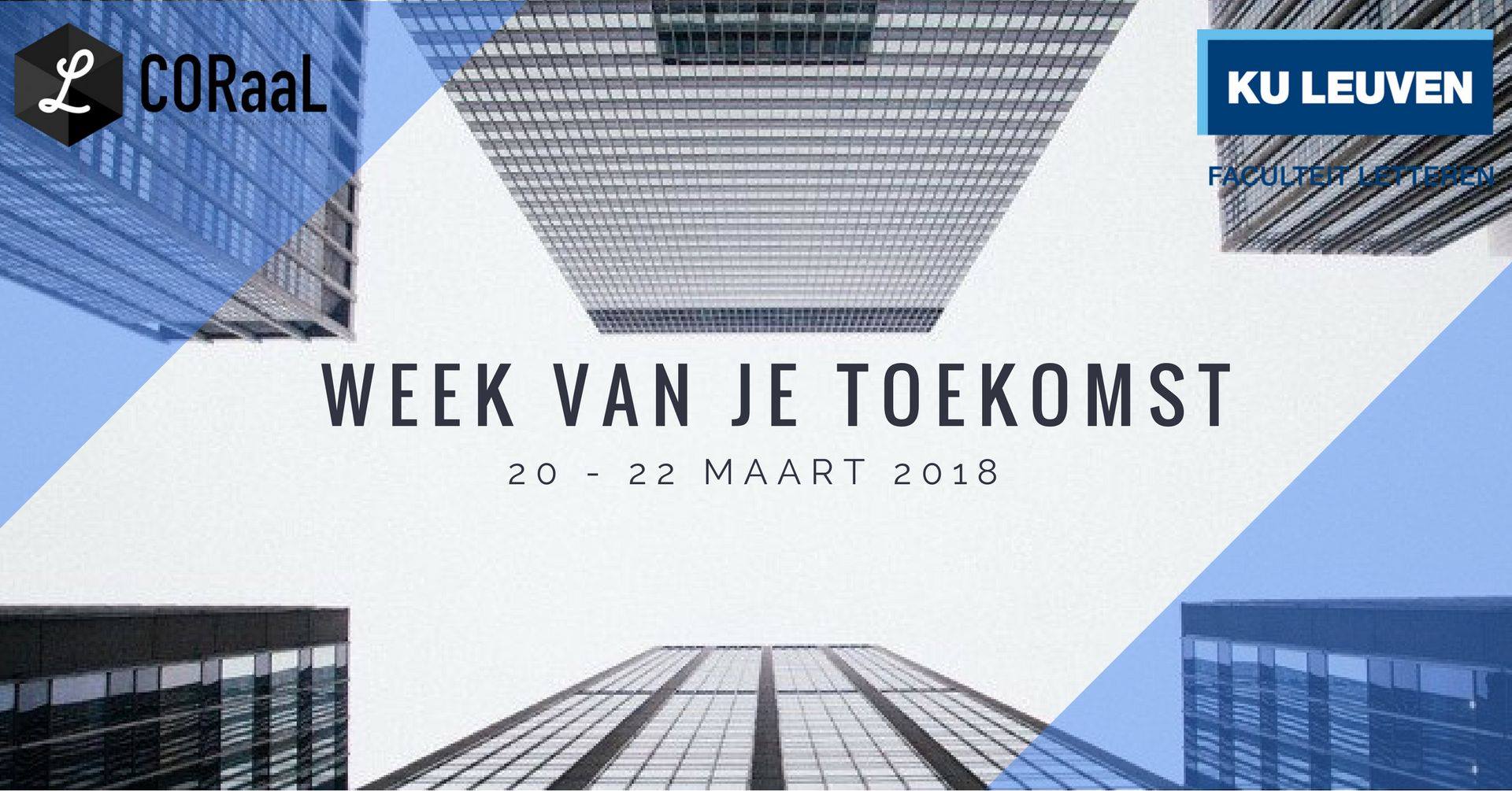 Week van je toekomst • Jobdagen Faculteit Letteren