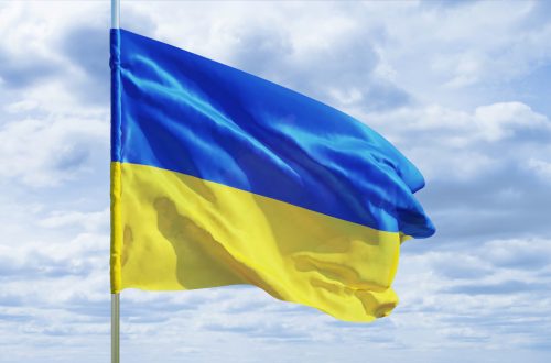 Ukrainas flagga