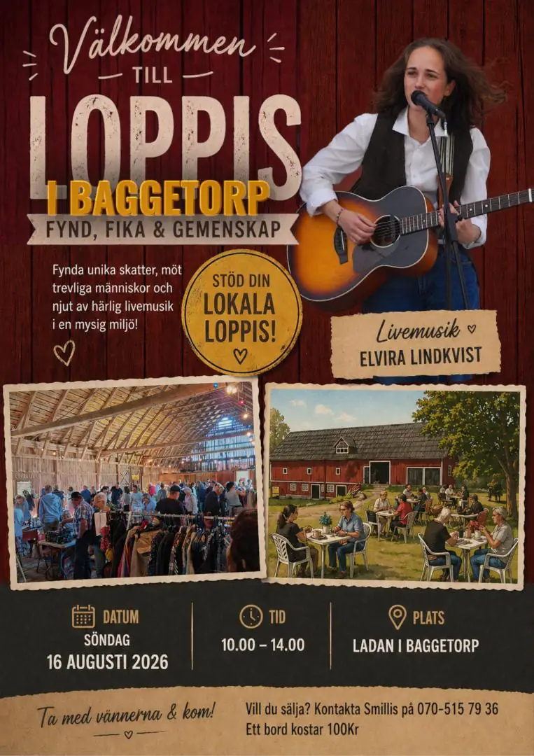 Loppis i Baggetorp