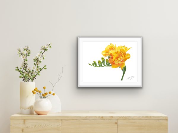 "Yellow Freesia" - Image 2