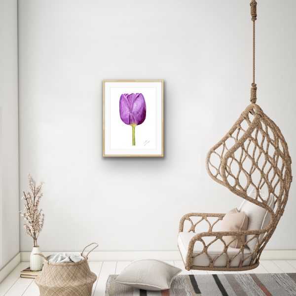 "Purple Tulip" - Image 2