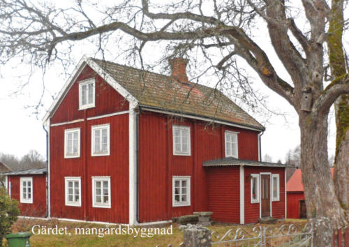 Gärdet, mangårdsbyggnaden