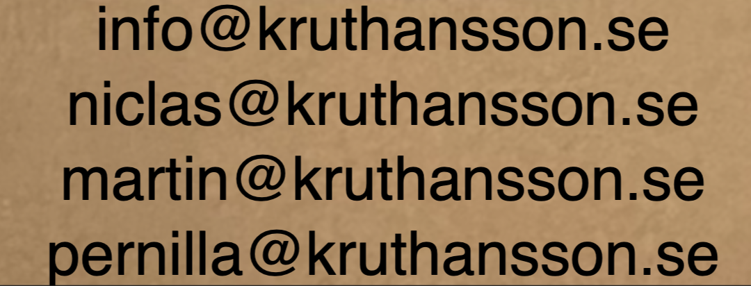 Kruthansson AB