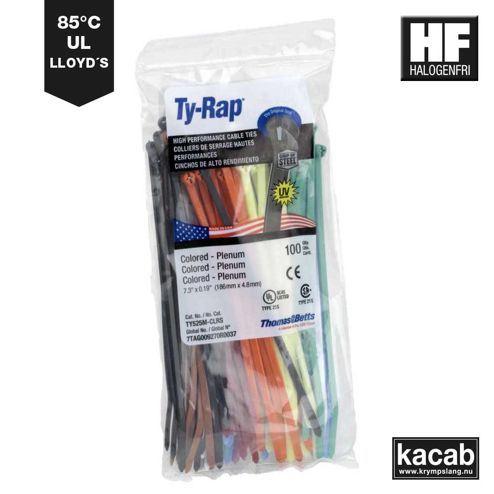 Ty-Rap - Cable ties mixed colors