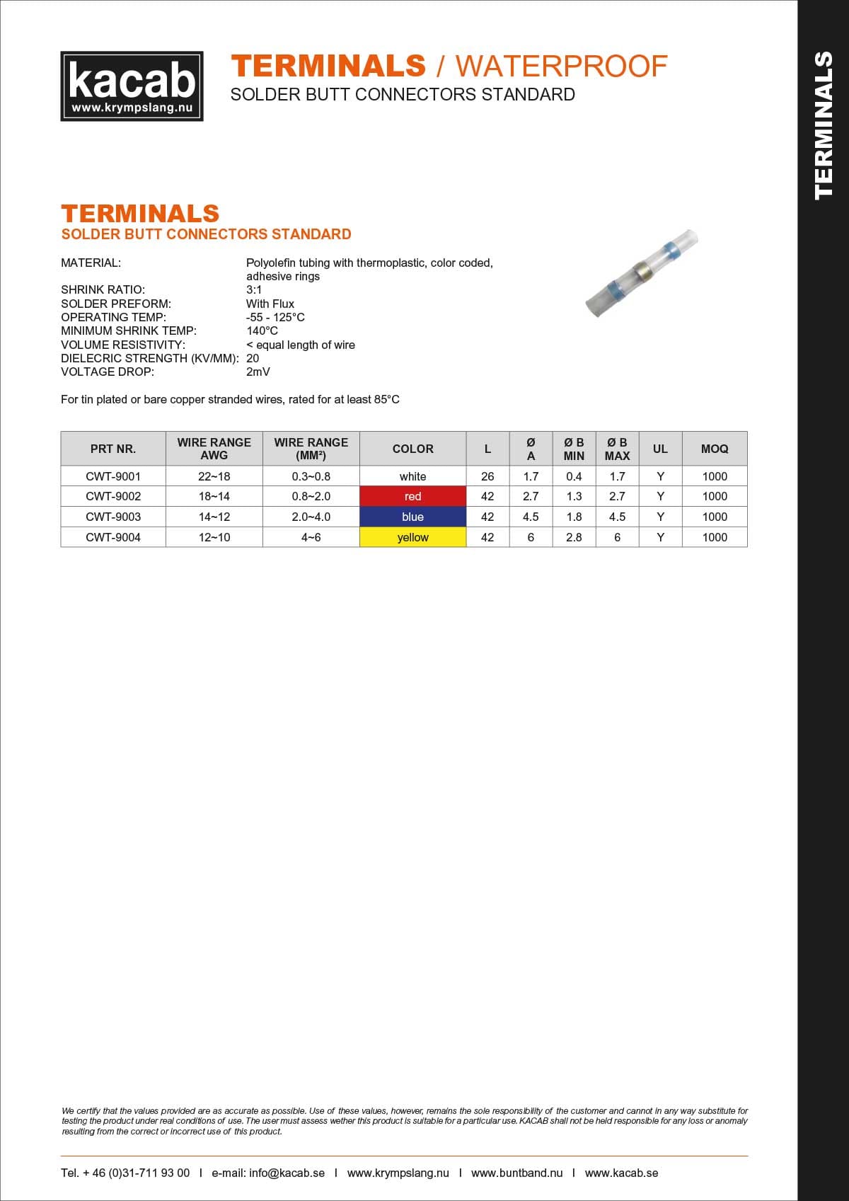 Solder-Butt-Connectors-Standard-Waterproof