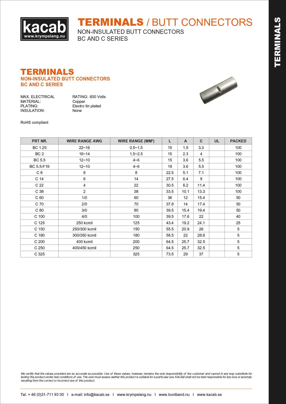 BC AND C SERIES