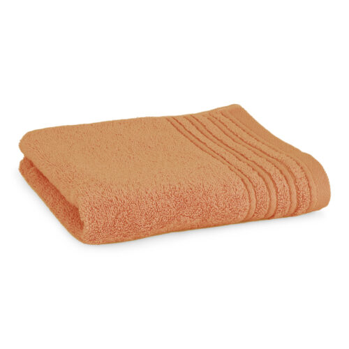 Lys brændt orange luksus håndklæde