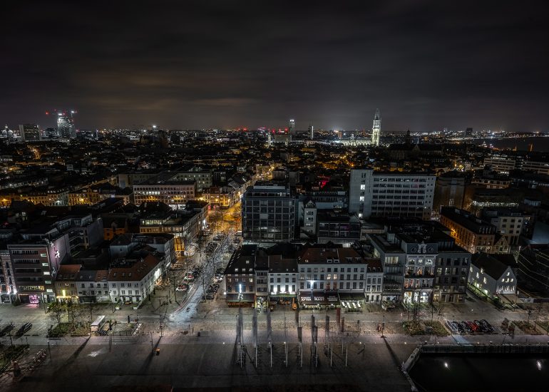 Avondfotografie - On top of the MAS Antwerpen