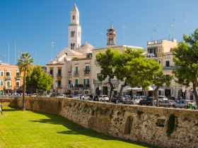 Bari - Alstadt vom Kastell aus