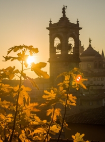 Kerktoren van San Pancrazio Bergamo