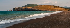 Strand bij Kria Vrisi (Euboea)