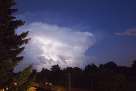 Thunder cell / Gewitterzelle Aachen