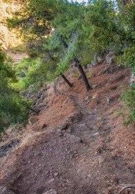 Hiking Path on the Volcano