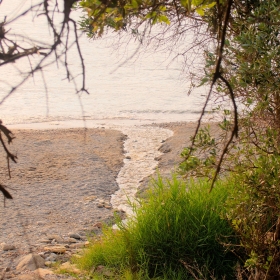 Kechria Beach - small creek at small paradise