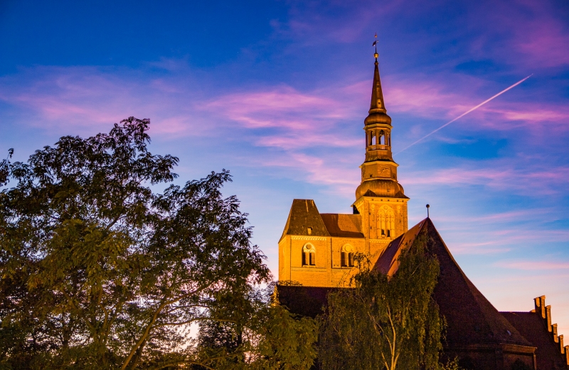 Stephanskirche Tangermünde bei Nacht
