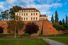 Hotel Schloss Tangermünde von unten