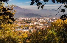 Bergamo - Citta Alta uitzicht - 2