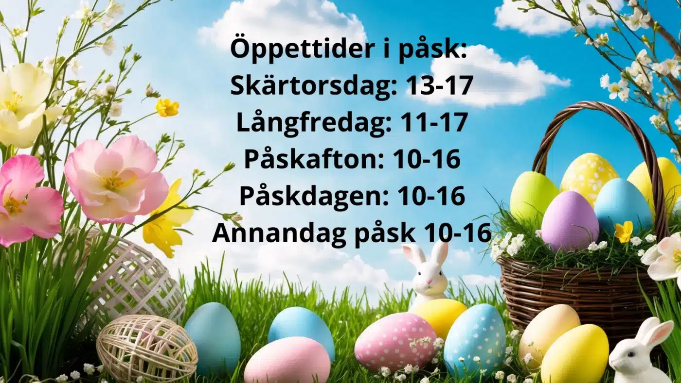 Öppet i påsk