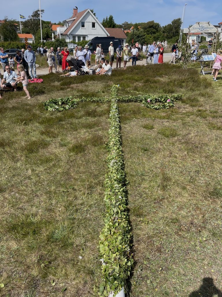 Midsommar 2025 Stången lövas
