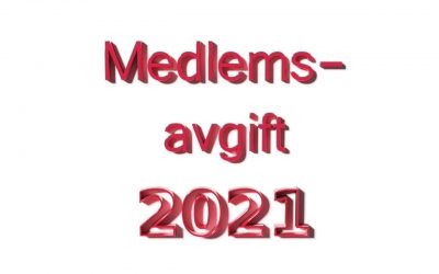 Medlemsavgift 2021