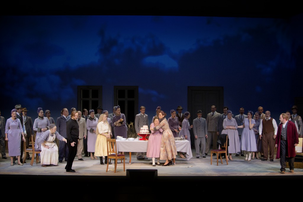 Eugen Onegin, Malmö Opera, foto: Malin Arnesson. 