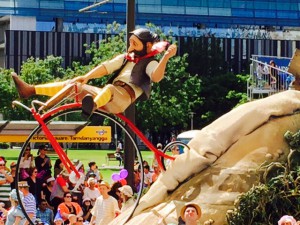 Jueparade adelaide cykel