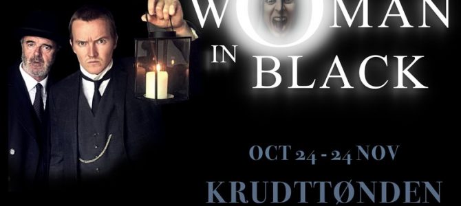 The woman in black.  That Theatre. Østerbro.