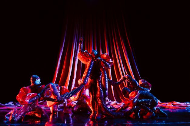 Björk – danseforestilling på turné med Holstebro Dansekompagni.