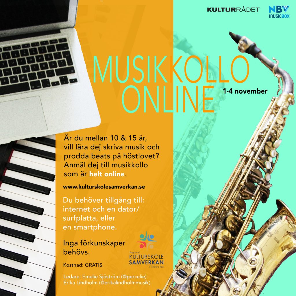 MUSIKKOLLO ONLINE  – HÖSTLOVET 2021