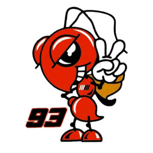 ADHESIVO HORMIGA MARQ 93 14x11cm Ref. 155093