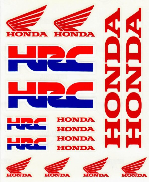 KIT 16 ADHESIVOS  Mod. HONDA HRC Ref. 158131