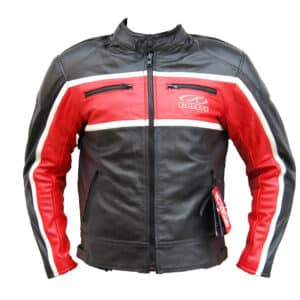 CHAQUETA PIEL TRICOLOR Mod. VILLA Ref. 501055