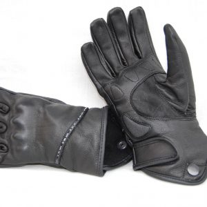 GUANTE PIEL NEGRO Mod. AJAC Ref. 106246 TALLA S