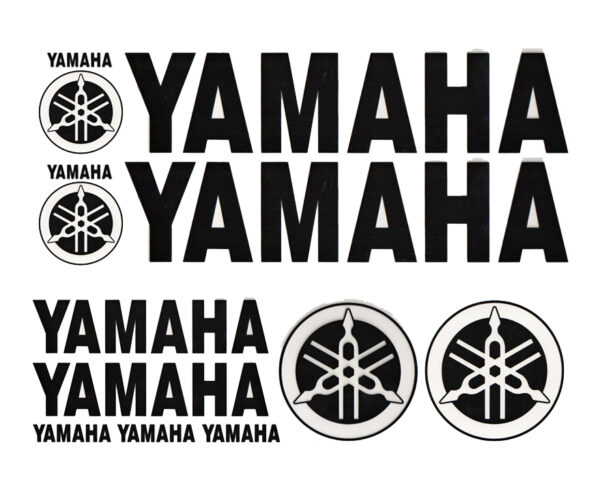 KIT 13 ADHESIVOS YAMAHA BARNIZABLES(Pulse aquí para ver distintos colores) - Imagen 2