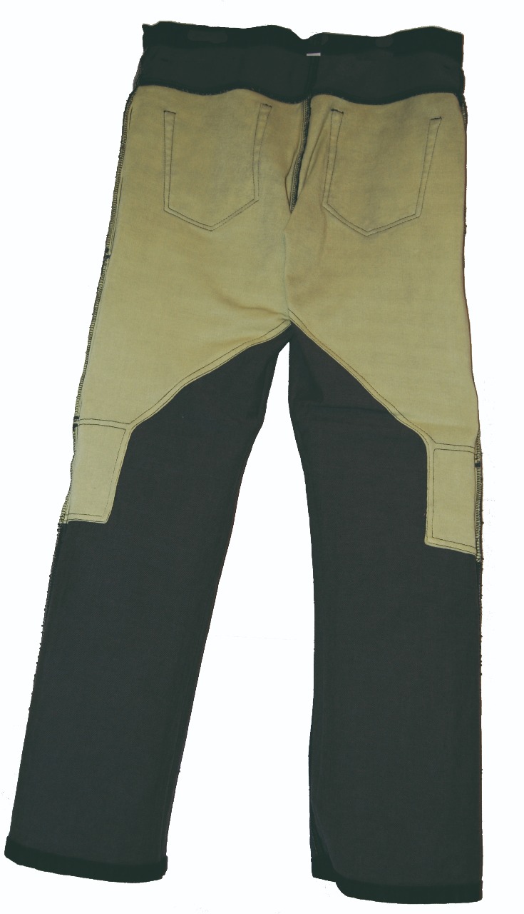 PANTALON VAQUERO Mod. KEVLAR Negro Ref. 501052 Talla 58 Española - KUMMOTO