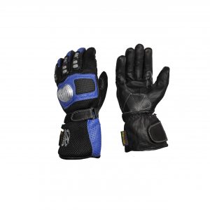 GUANTE RACING CALADO AZUL