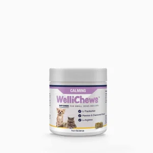 WELLICHEWS CALM SMALL DOG/CAT SE/FI 120 ST