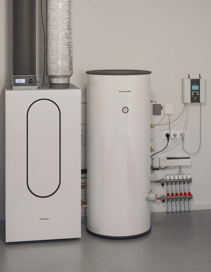 Sunsmart Max Zonnestroomboiler