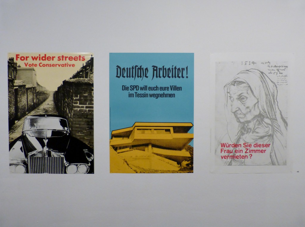 Plakate von Klaus Staeck in der Ausstellung "Kunst für alle". Foto © Urszula Usakowska-Wolff