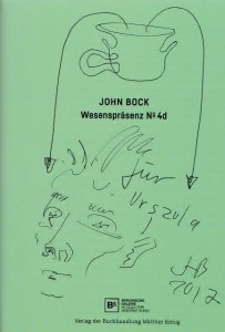 John Bock, Widmung für Urszula