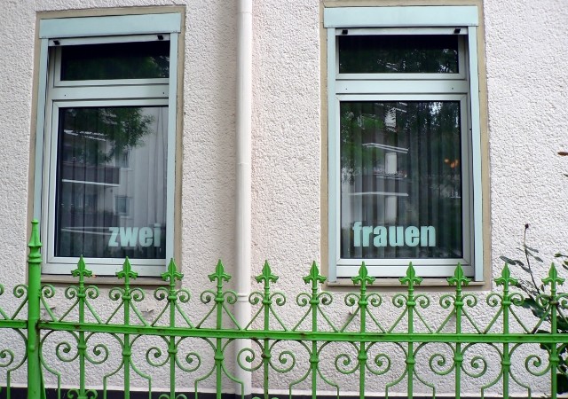 Hinter diesen Fenstern lebten einst zwei Frauen… Foto © Urszula Usakowska-Wolff