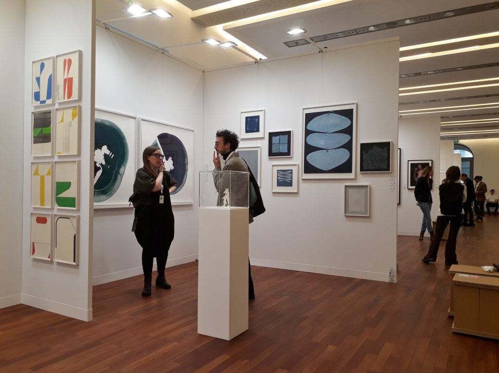 Galerie Anita Beckers, Frankfurt / Main. paper positions berlin 2023. Foto © Urszula Usakowska-Wolff